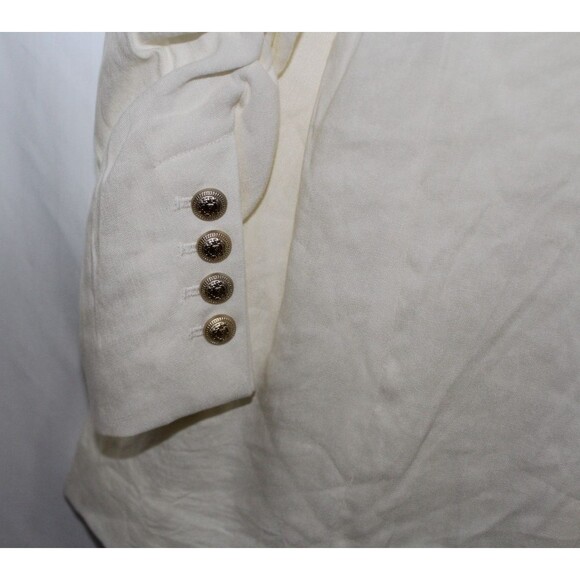 Generation Love SILVIA LINEN BLAZER‎ ECRU NWT SZ XS $495 - Picture 7 of 8